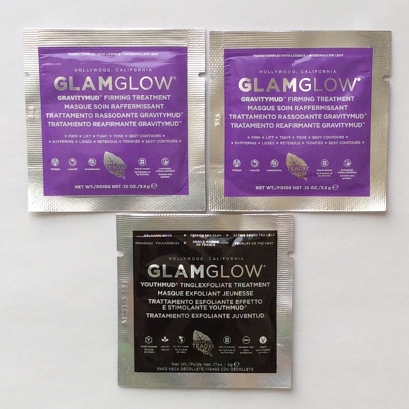 🆕 GLAMGLOW Single Use Treatment Masks - Picture 1 of 1
